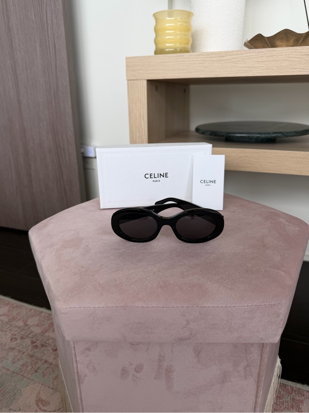 Celine Triomphe Oval Sunglasses